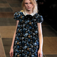 A model presents a creation by French designer Hedi Slimane as part of his Fall-Winter 2013/2014 women's ready-to-wear fashion show for house Saint Laurent Paris during Paris fashion week March 4, 2013. REUTERS/Gonzalo Fuentes (FRANCE - Tags: FASHION) - GM1E9350DTQ01